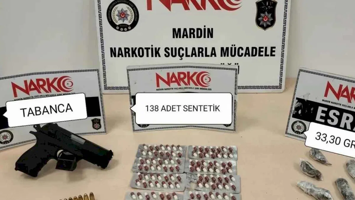 Mardin'de zehir tacirlerine yönelik operasyon: 6 şahıs yakalandı