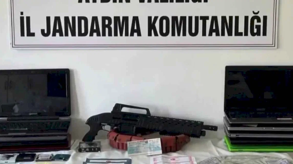 Aydın merkezli 8 ilde dolandırıcılık çetesi çökertildi