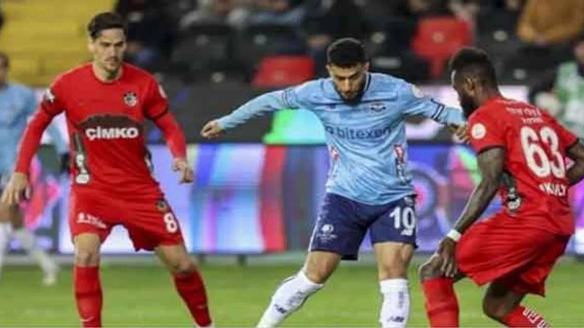 Gaziantep FK 2-2 Yukatel Adana Demirspor (Maç Sonucu)