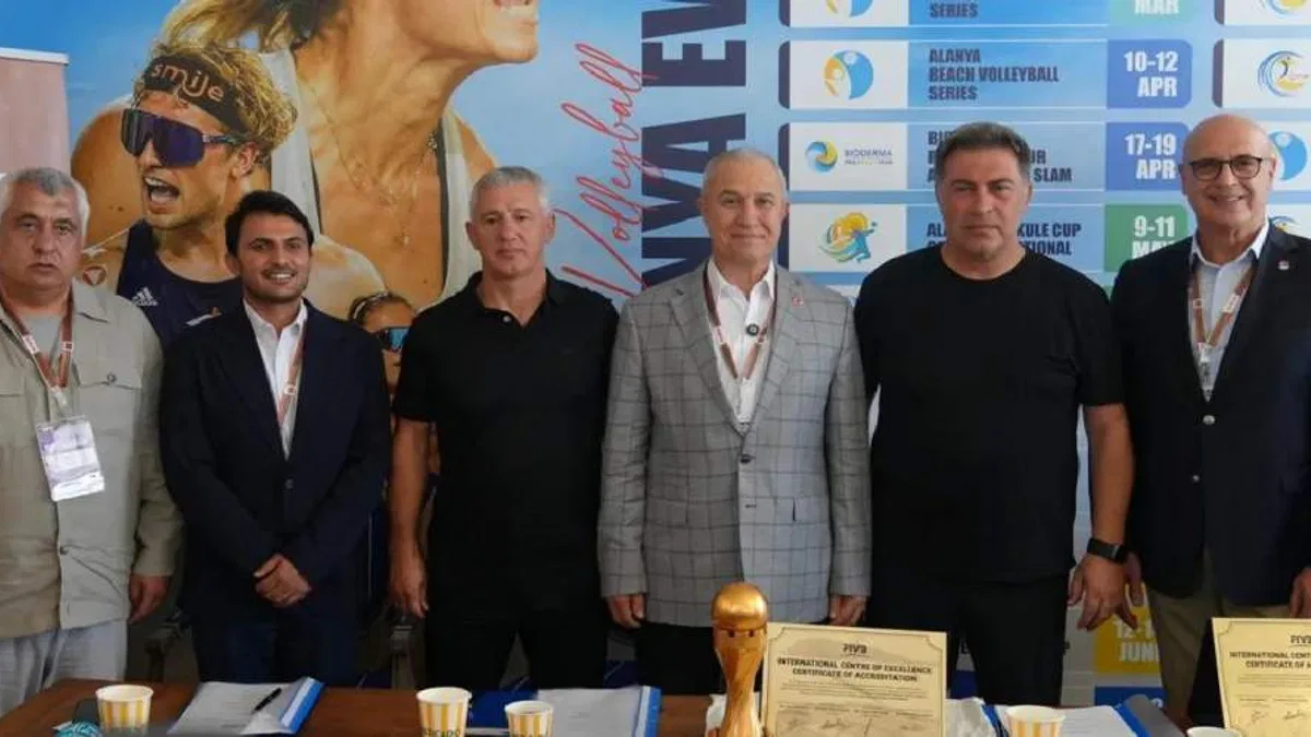 Alanya, plaj voleybolunda dünyanın ikinci "Mükemmeliyet Merkezi" oldu