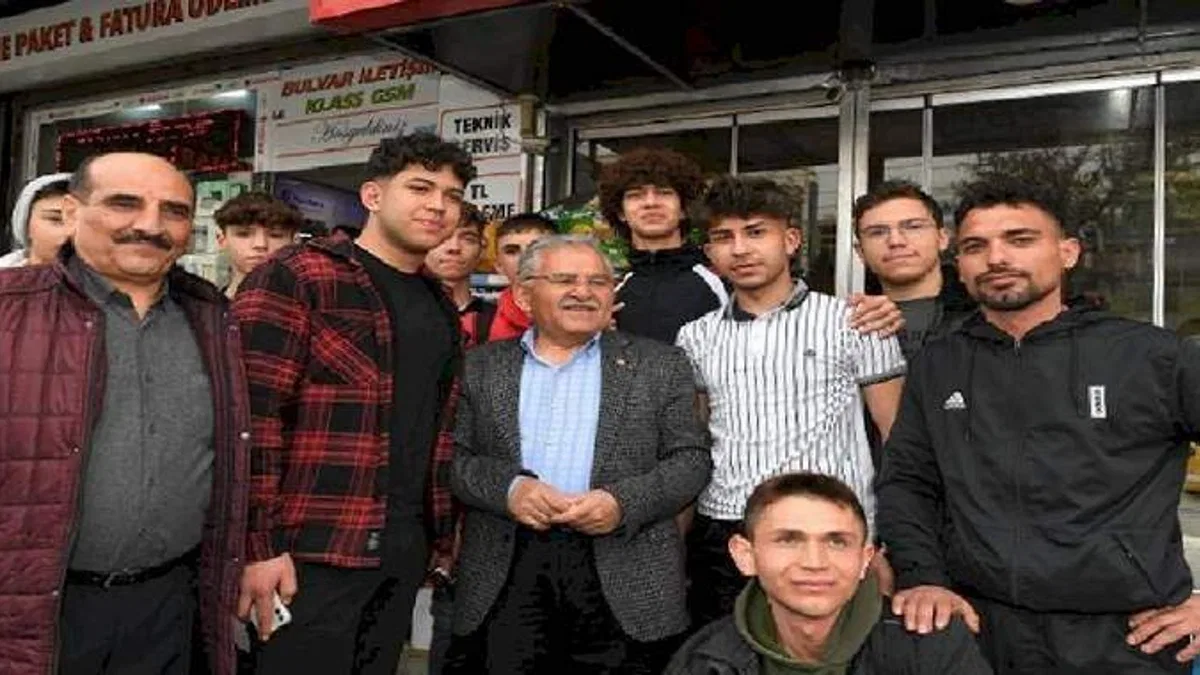 Kayseri Düvenönü esnafı Büyükkılıç'ı ağırladı