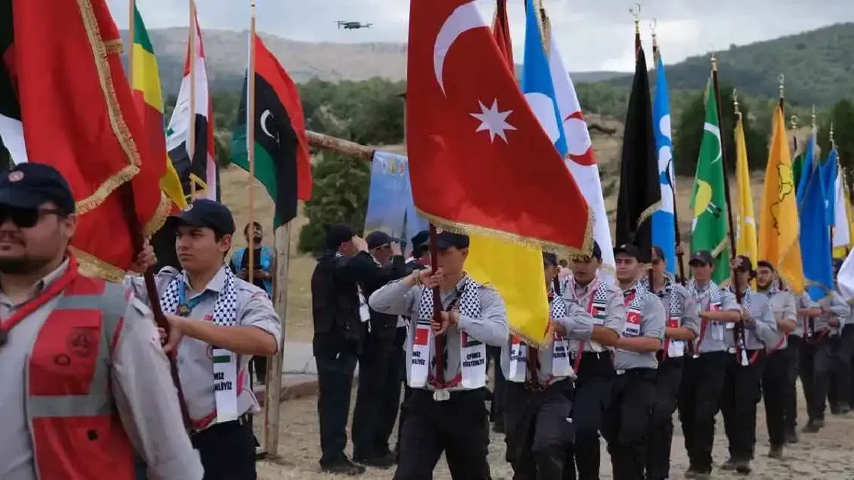 Konya'da 'İslam İzcileri Dostluk Kampı' ile ikinci buluşma