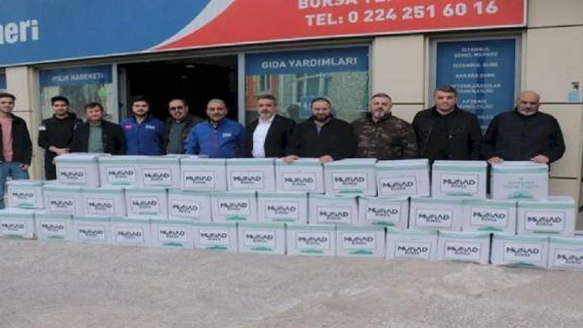 MÜSİAD Bursa'dan ihtiyaç sahiplerine yardım eli