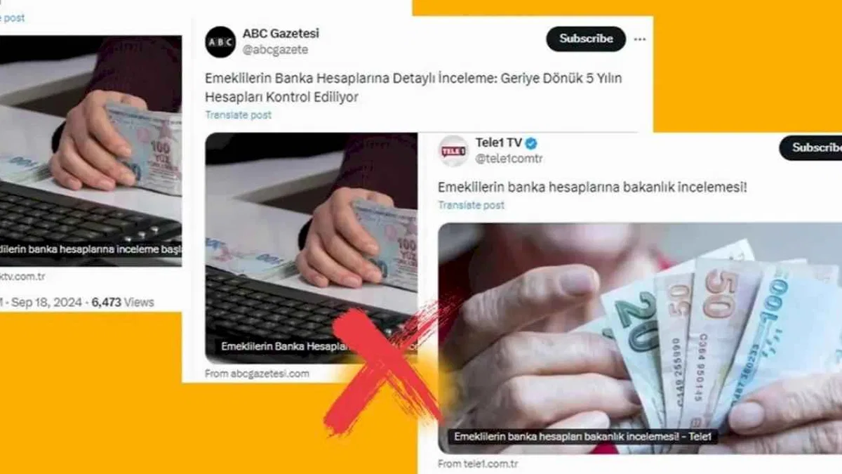 Emeklilerin hesaplarında inceleme yok!