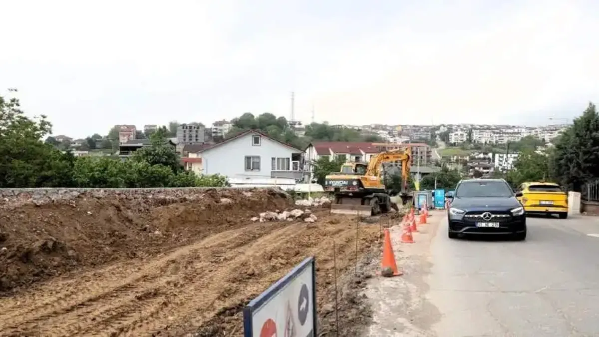 Başiskele’de Selahattin Eyyubi Caddesi genişliyor