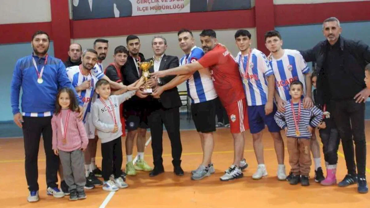 Batman Sason'da voleybol turnuvası tamamlandı