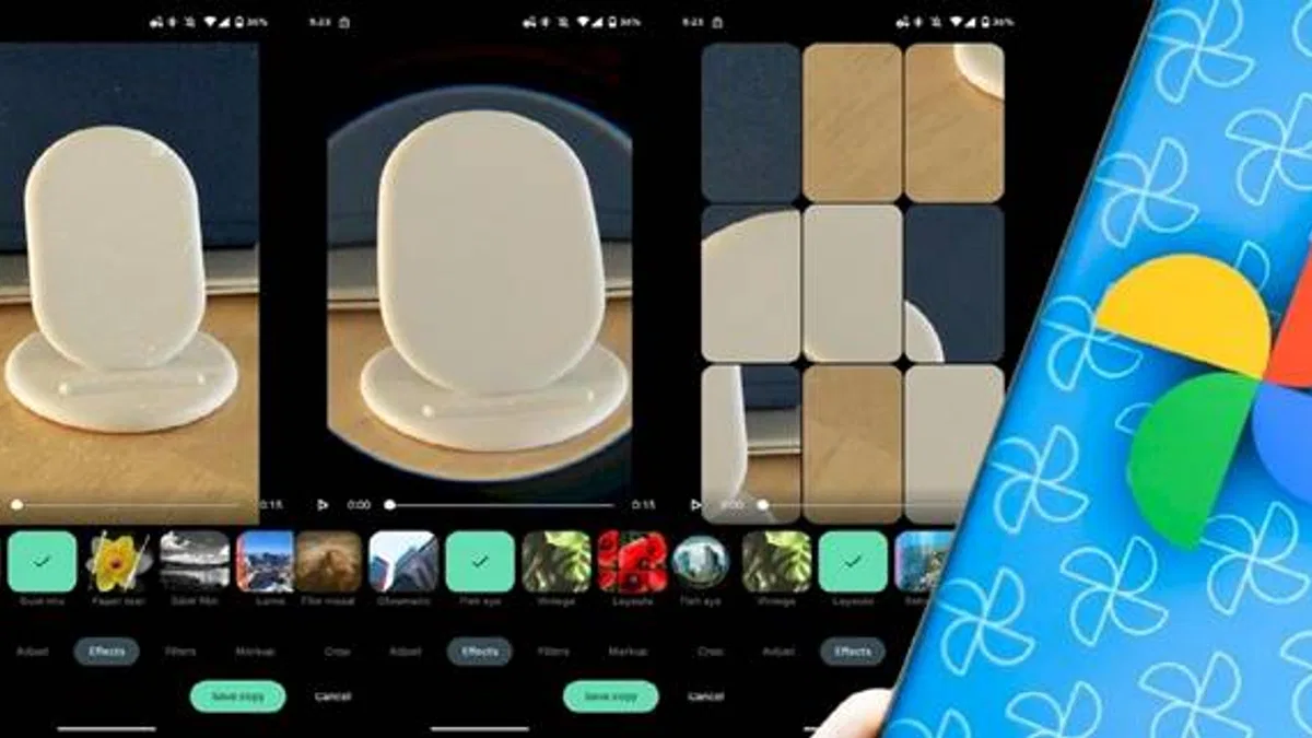 Google Fotoğraflar Pixel ve Google One İçin 12 Yeni Video Efekti Ekledi