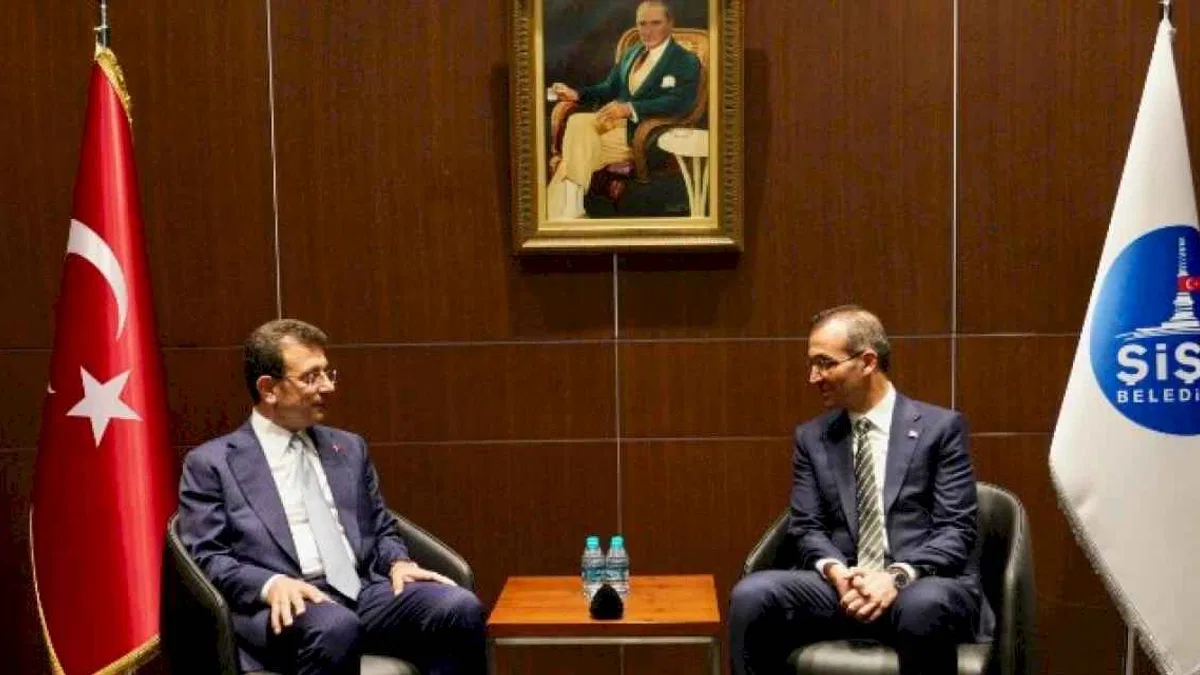 İmamoğlu’ndan Şahan’a tebrik ziyareti