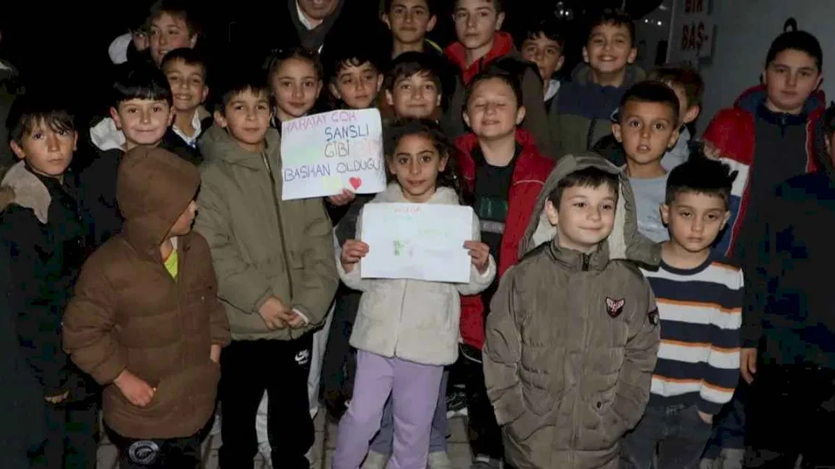 Konyalı çocuklardan Başkan Kılca’ya sürpriz