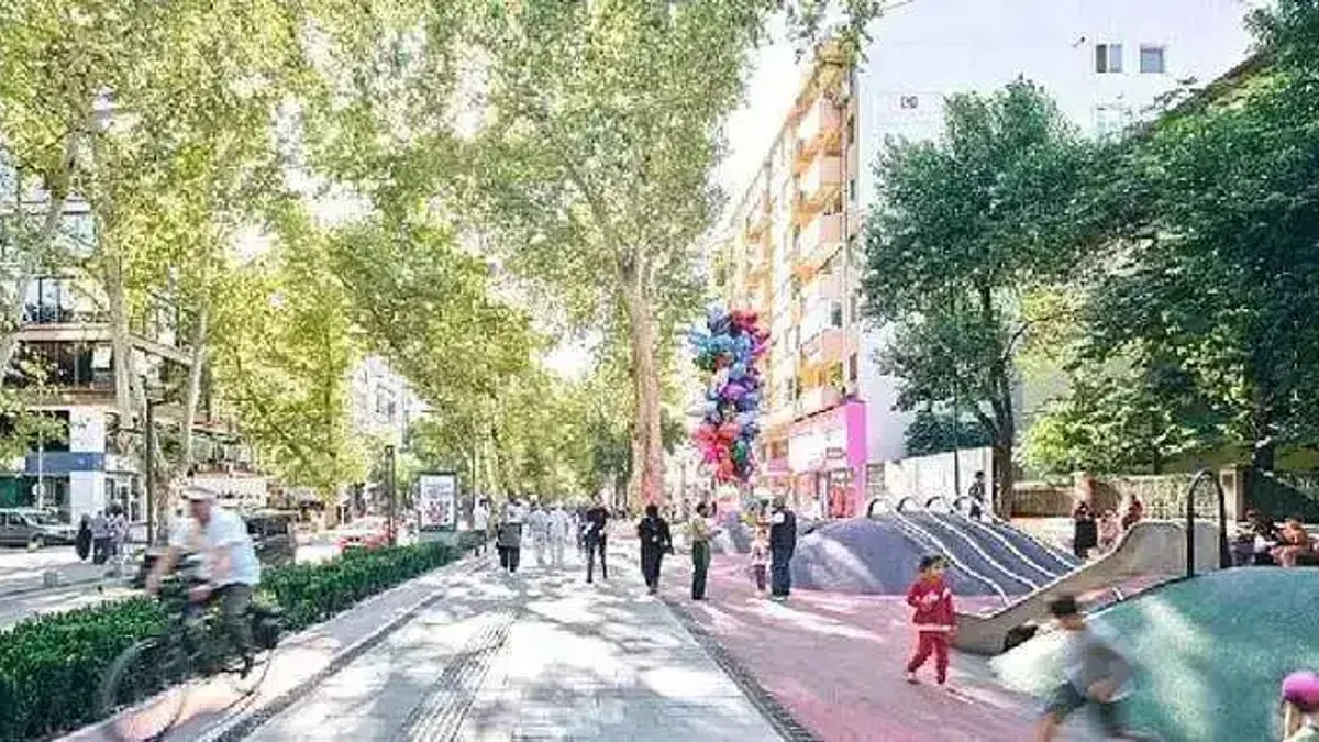 Cumhuriyet Bulvarı, Yapı Dergisi'ne konu oldu