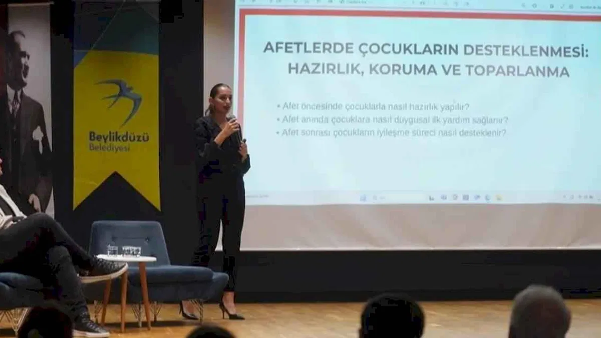 İstanbul Beylikdüzü’nde afet yönetiminde kadın ve çocuk vurgusu