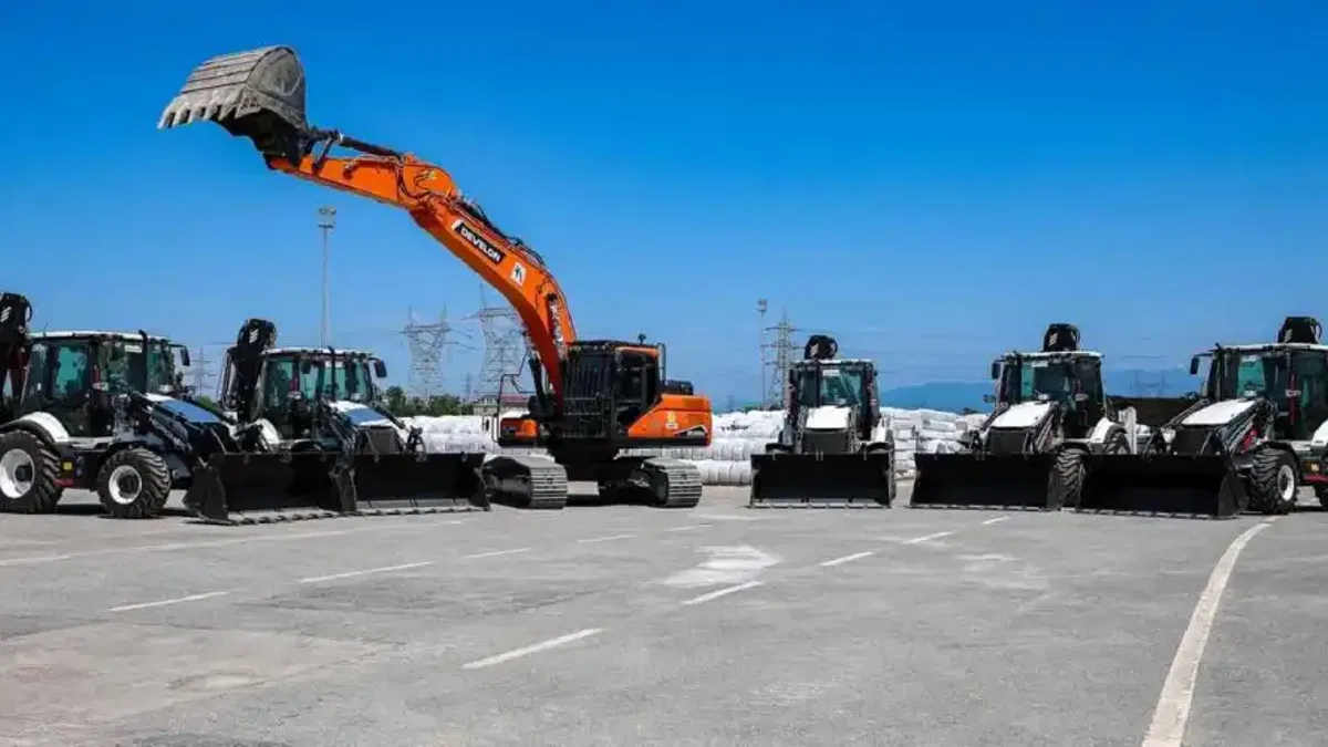 SASKİ filosuna 6 yeni iş makinesi ekledi