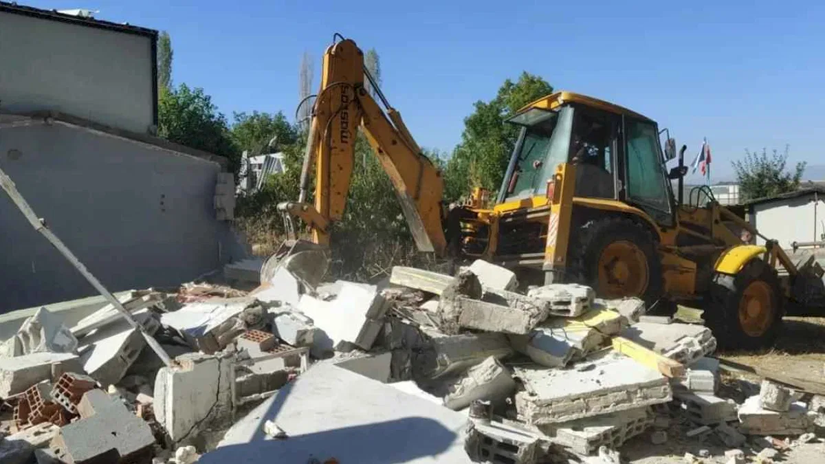 Bursa Yenişehir’de kaçak yapılaşmaya geçit yok!
