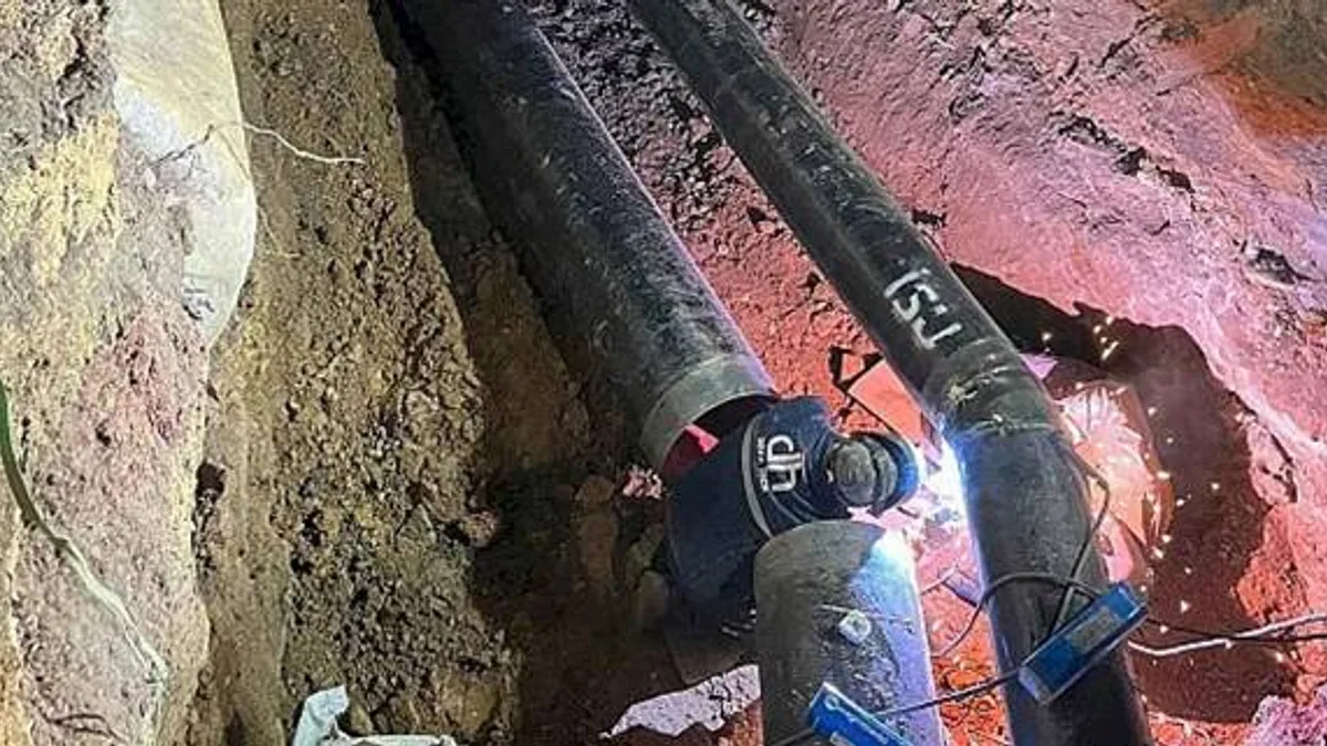 İSU, Geri Kazanım Suyu İletim Hattı Projesinde Önemli Aşama Kaydetti
