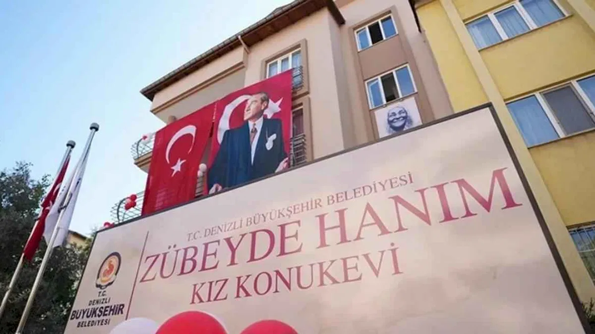 Denizli'de kız öğrencilere güvenli konaklama desteği