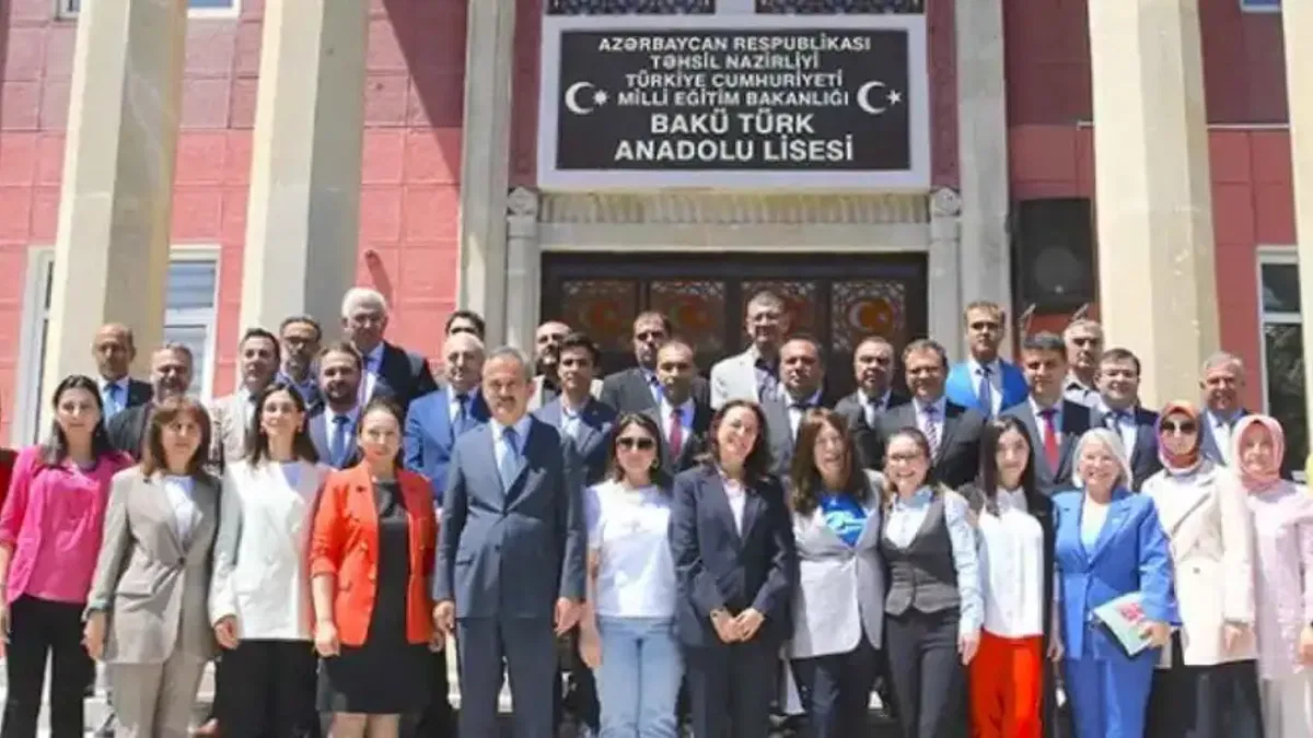 TBMM'den Bakü'deki Türk eğitim kurumlarına ziyaret