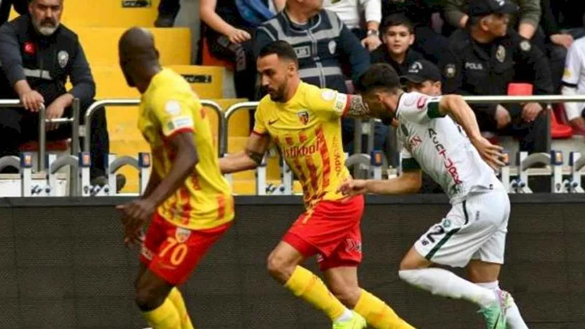 Mondihome Kayserispor 2-2 Tümosan Konyaspor (Maç Sonucu) Kayseri'de kazanan yok!