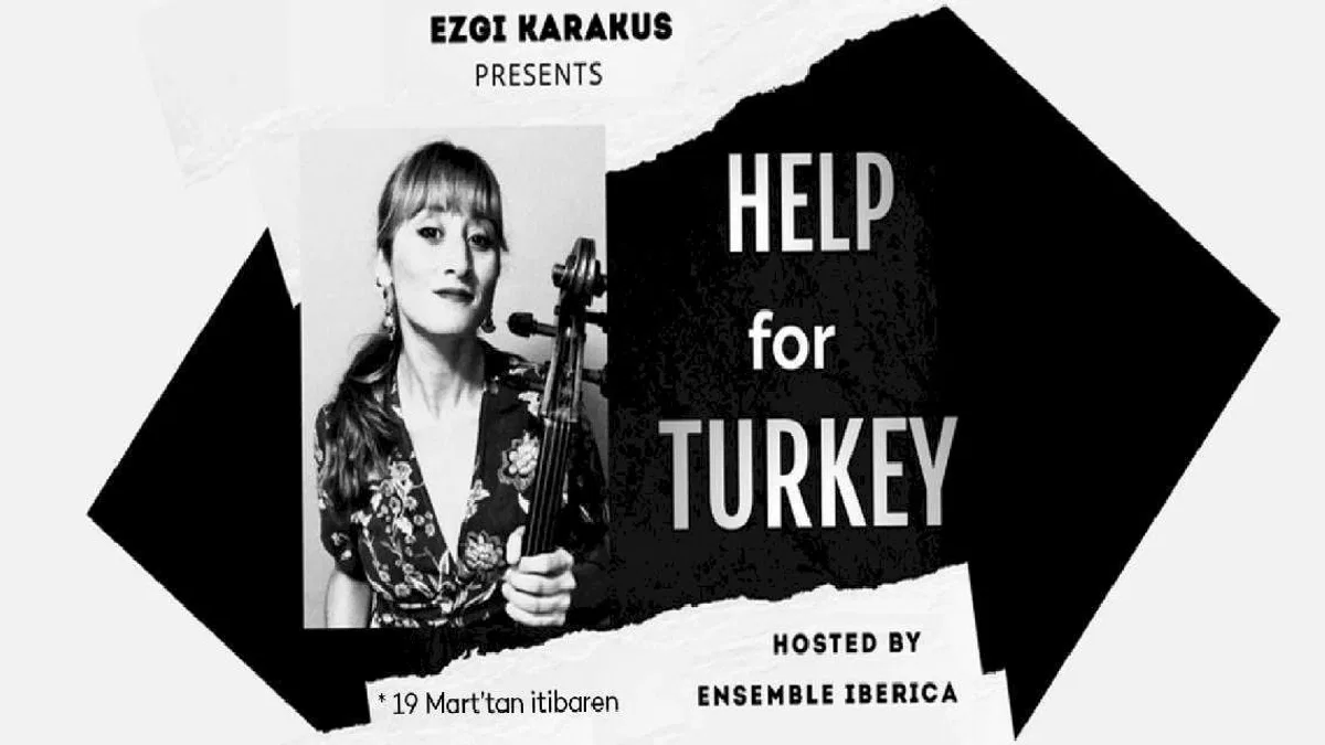 Ezgi Karakuş ve Ensemble Iberica Yardım Konseri Sahneport’ta
