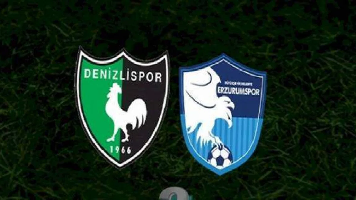 Denizlispor - Erzurumspor maçı ne zaman, saat kaçta ve hangi kanalda? | TFF 1. Lig