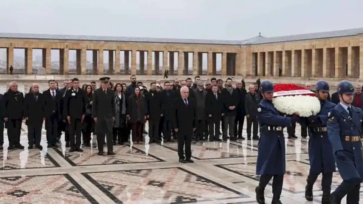 Bursa Nilüfer’den başkent Ankara’ya anlamlı ziyaret