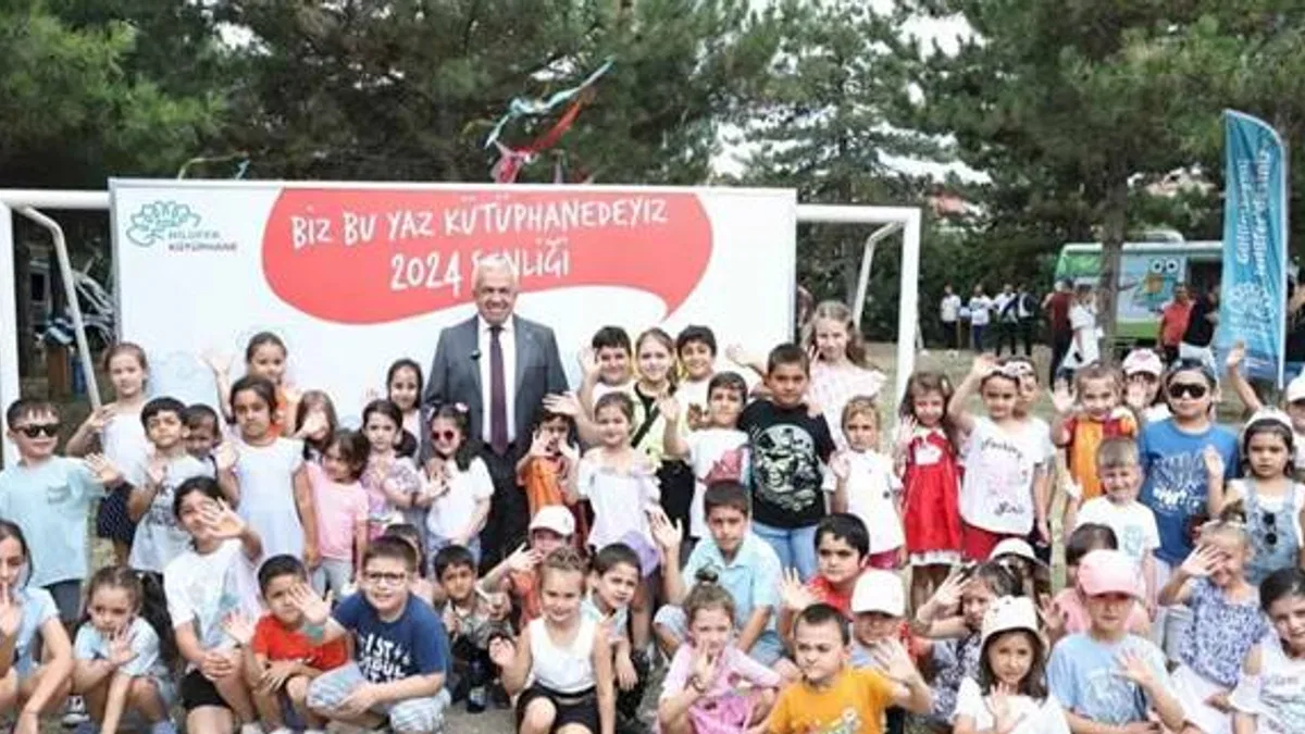 Nilüfer'de 300 çocuk bu etkinlikte buluştu