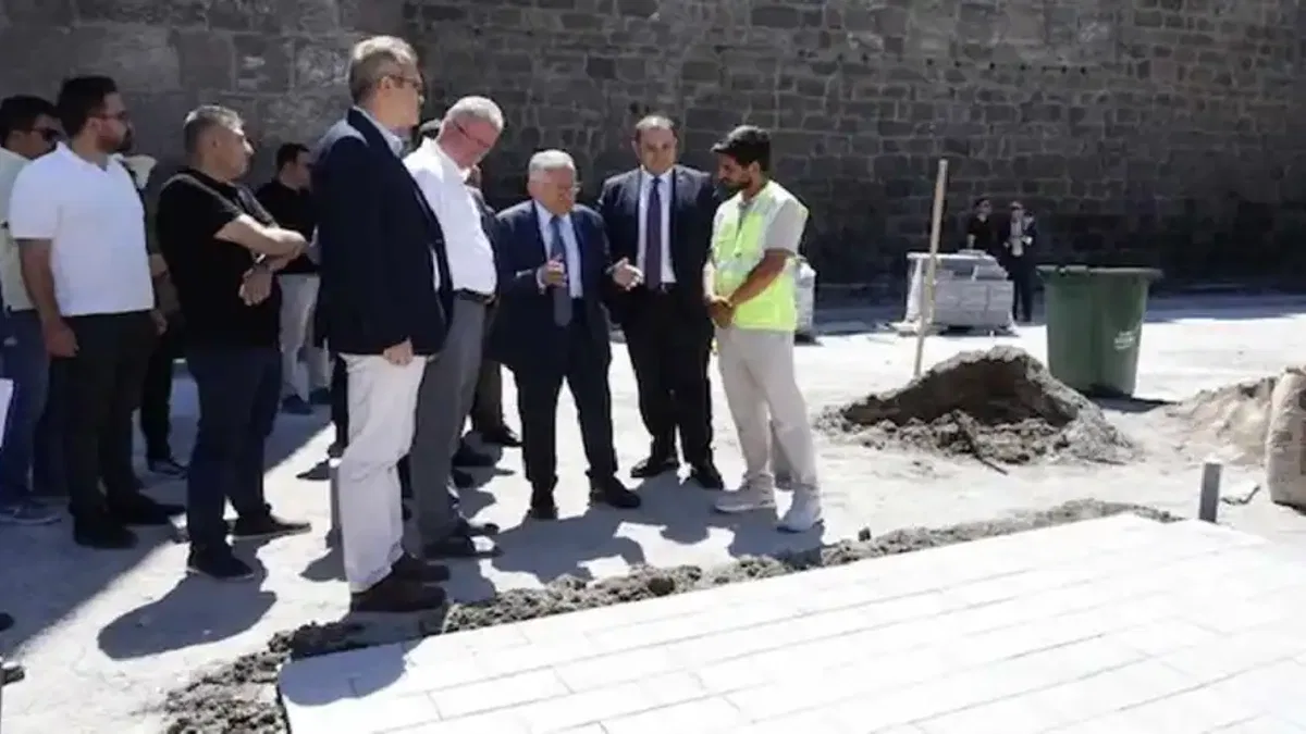 Kayseri Cumhuriyet Meydanı'nda 'büyük' dönüşüm