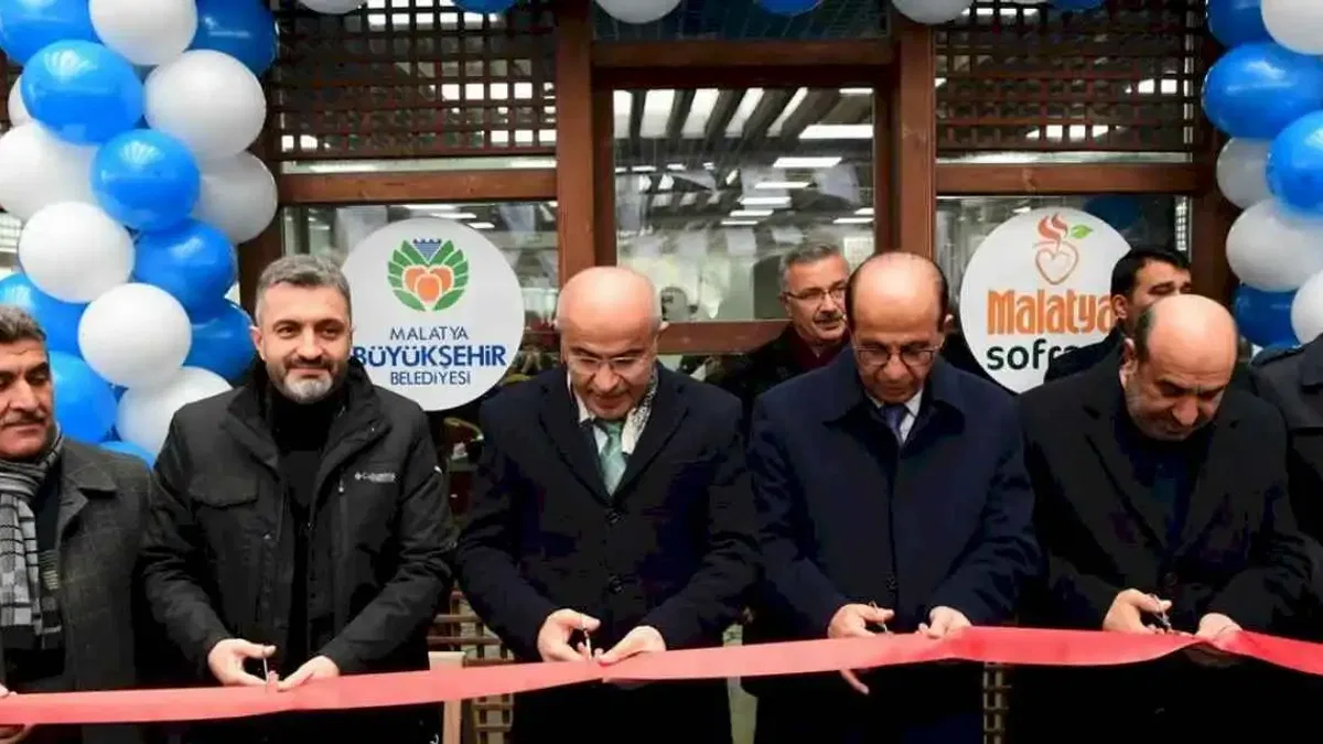 Malatya sofrası törenle açıldı