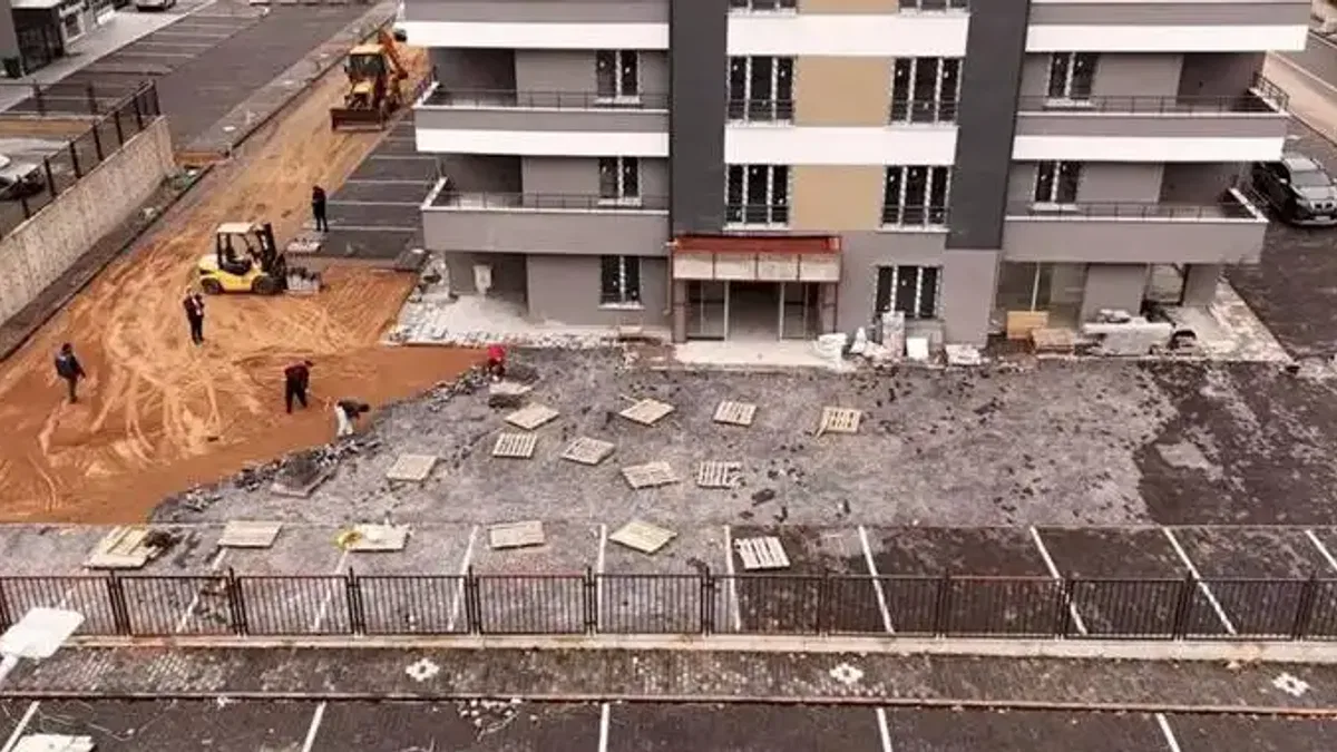 Kayseri Melikgazi'de yaşam alanlarına modern görünüm