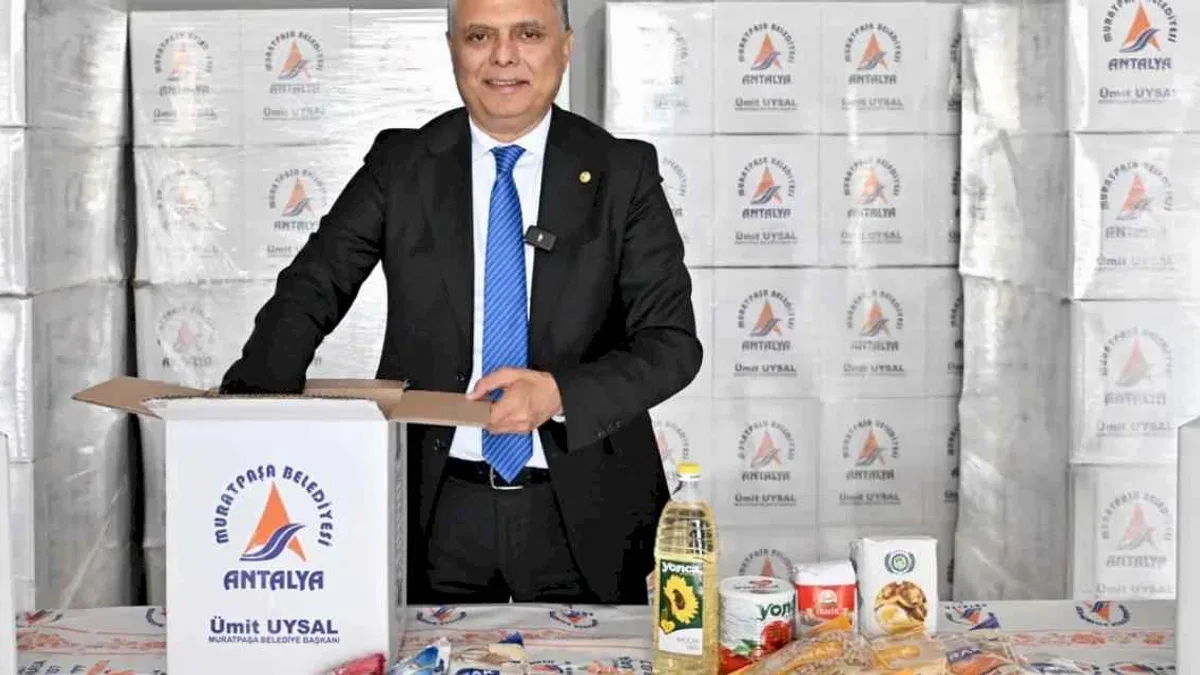 Antalya Muratpaşa’da Ramazan dayanışması