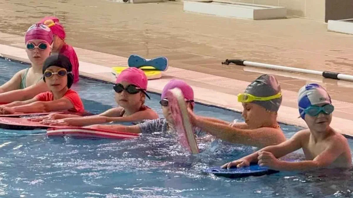 Yalova'da çocukları serinleten aktivite