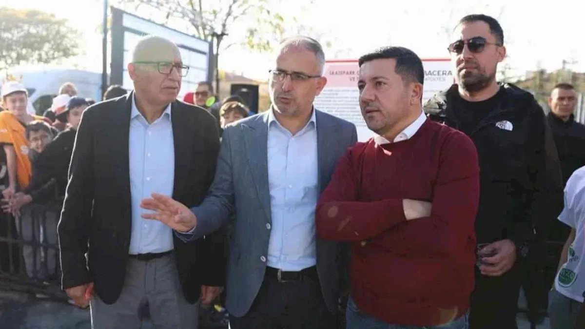 Ahmet Minguzzi Skate Park törenle açıldı