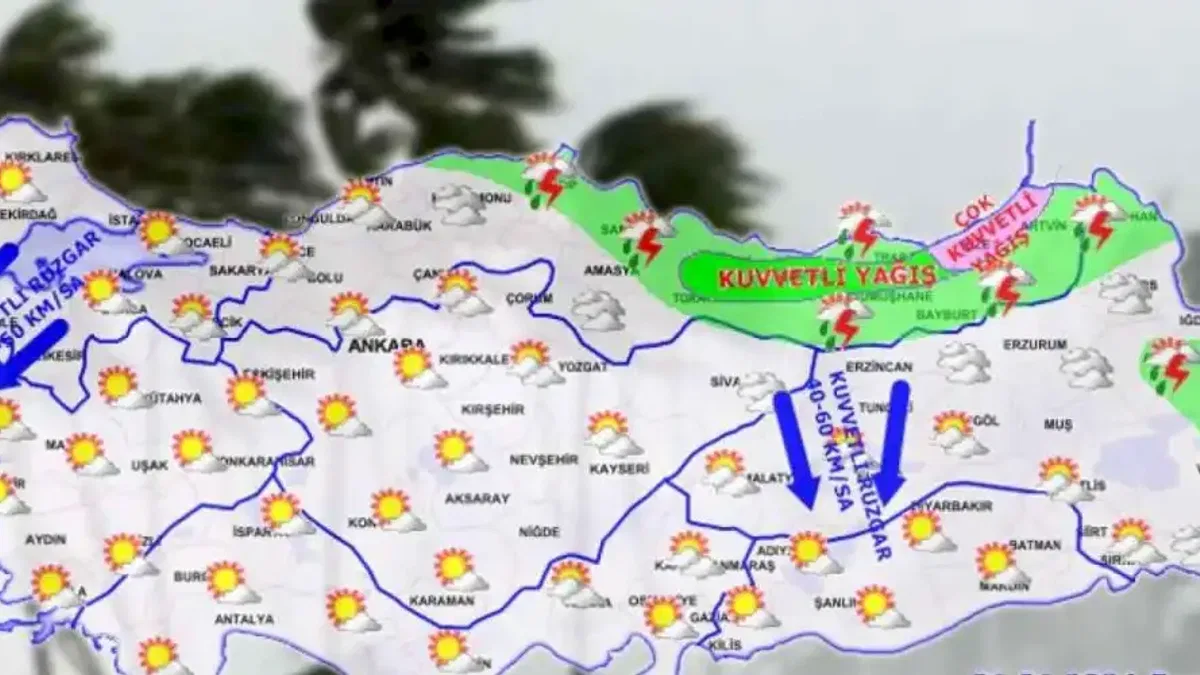 Meteoroloji'den iki 'kuvvetli' uyarı