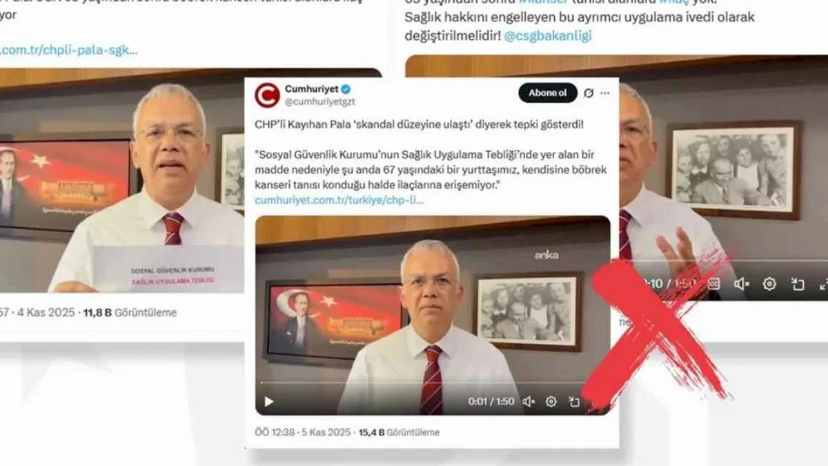 SGK ile ilgili '65 yaş üzeri böbrek kanseri hastalarına ilaç verilmiyor' iddiasına yalanlama