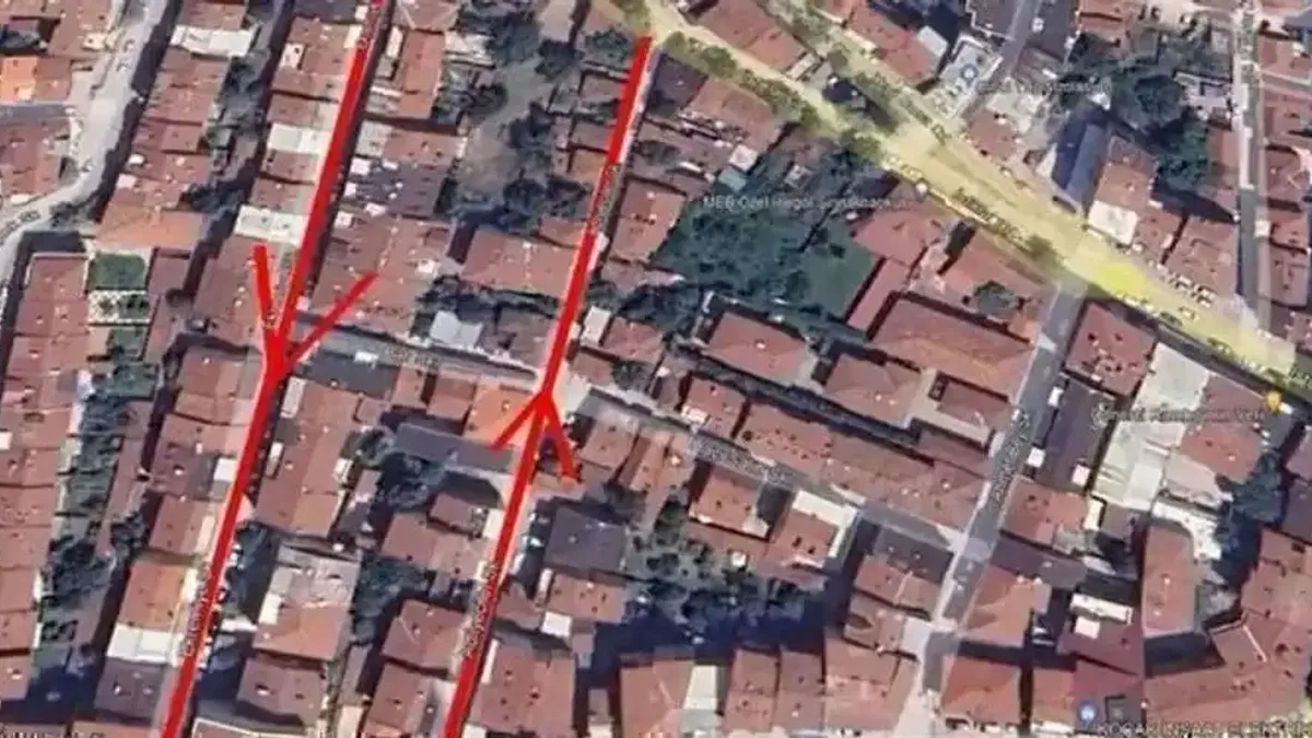 Bursa İnegöl'de iki sokakta tek yön uygulaması başladı