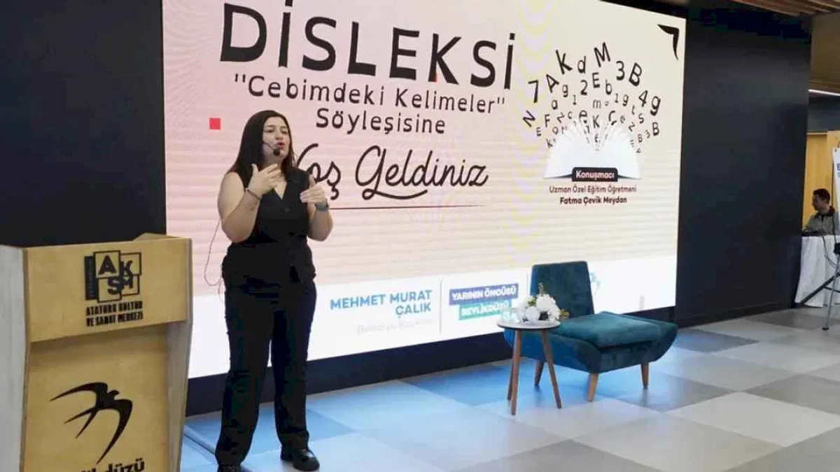 Beylikdüzü’nde “Disleksi:Cebimdeki Kelimeler” söyleşisi
