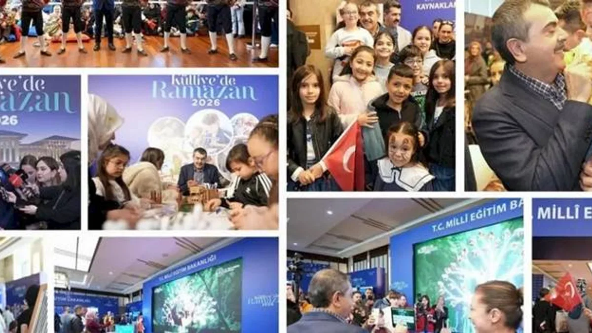 Bakan Tekin'den 'Külliyede Ramazan' stantlarına ziyaret