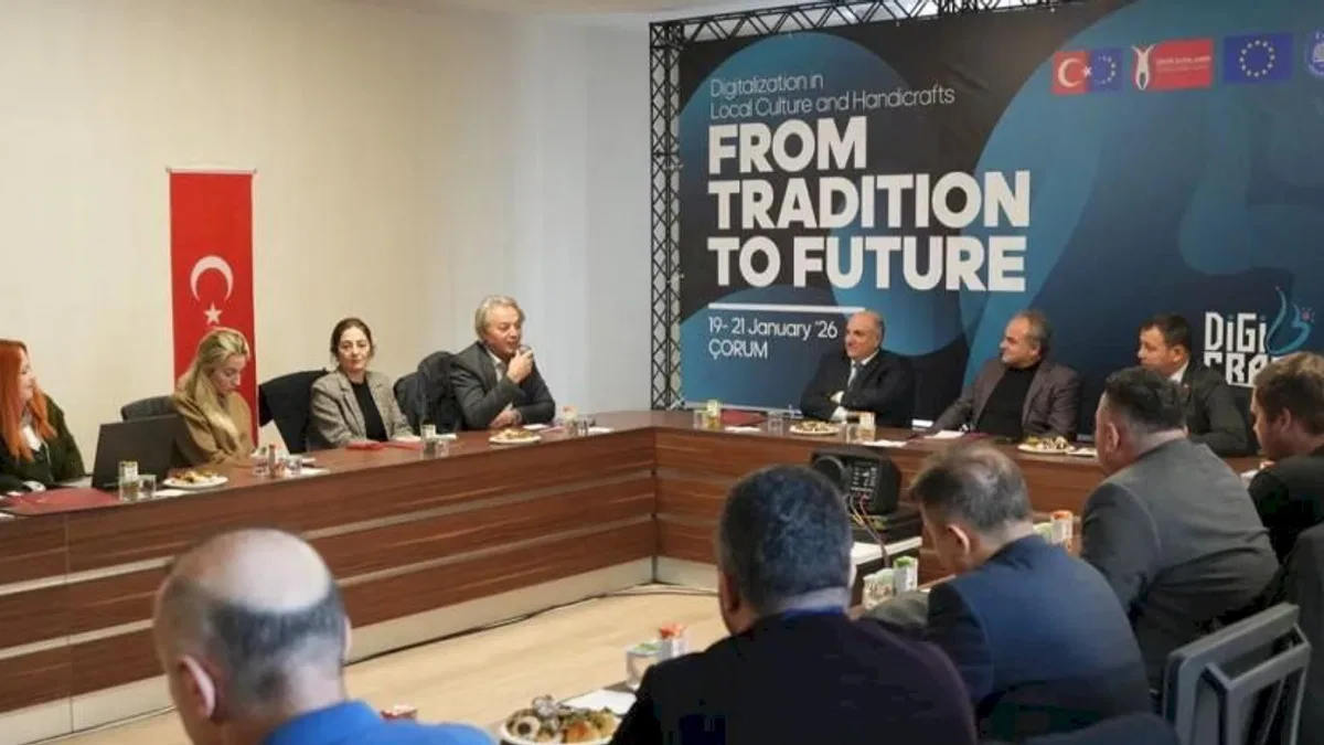 Çorum’da 'DigiCRAFT' projesi başladı