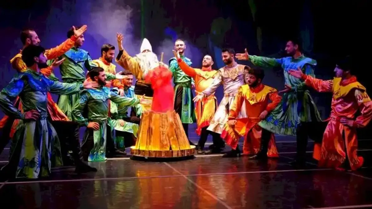 Gaziantep'te spor, sanat, bilim ve kardeşlik aynı sahnede