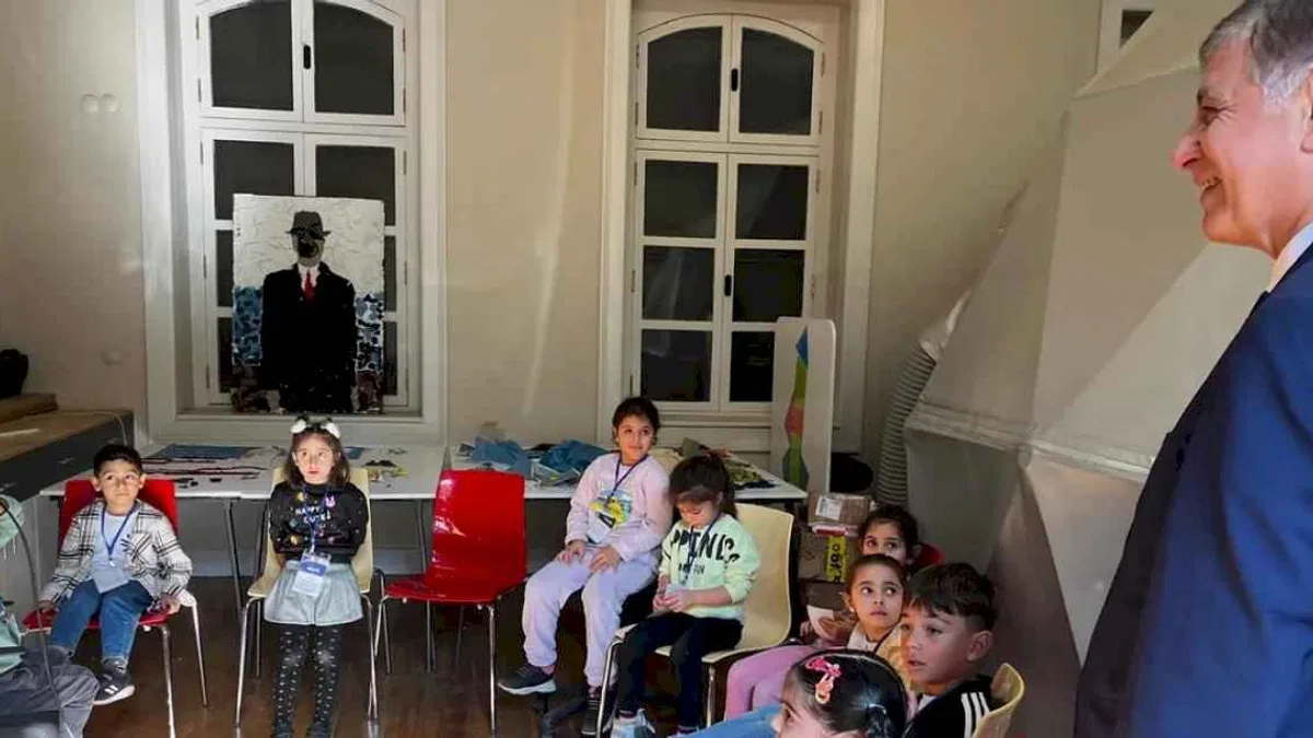 İzmir'de Başkan Tugay’dan çocuklara: 'Her şey sizin için'