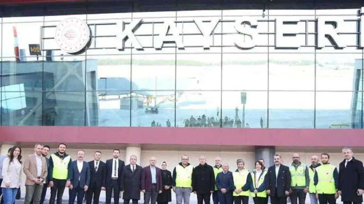 Kayseri dinamiklerinden yeni havaalanına inceleme