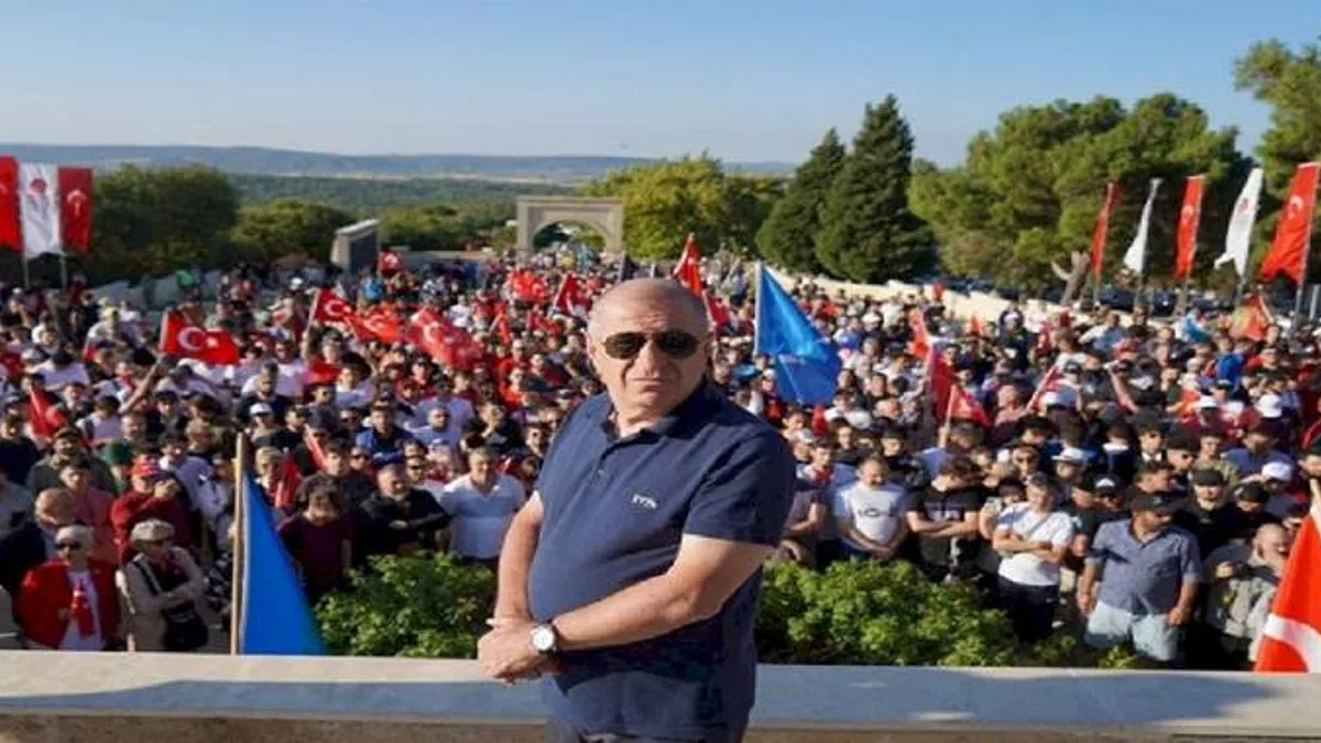 Çanakkale'de 'Zafer' yürüyüşü