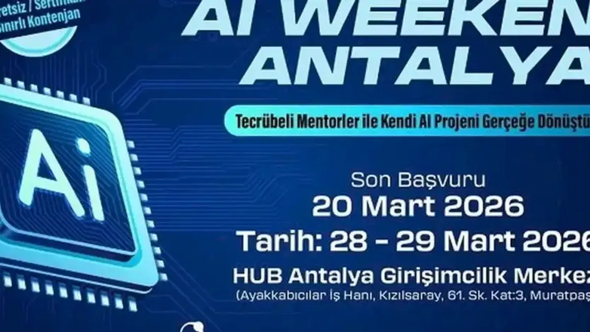 Antalya’da yapay zeka devrimi