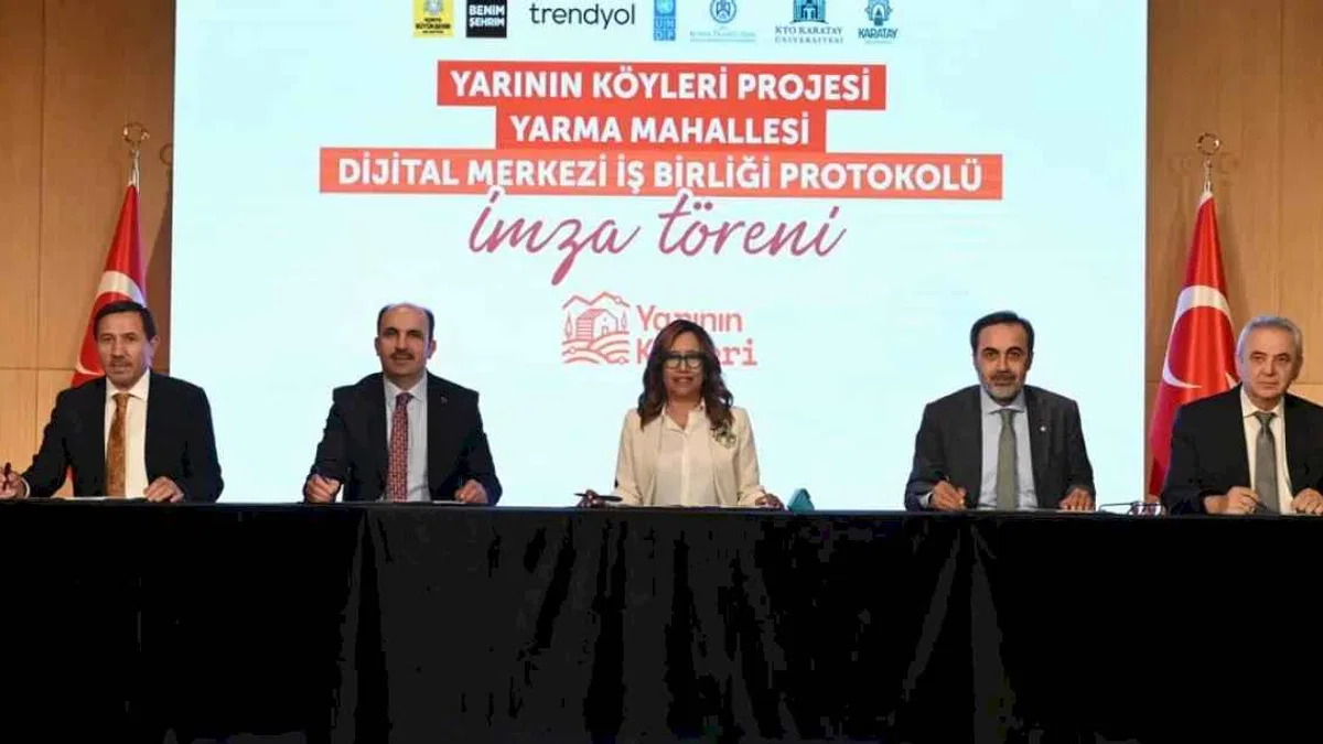 Konya’da 'Yarının Köyleri' ile kırsal hamle