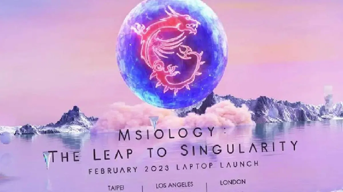 MSI Sanal Etkinliği MSIology: The Leap to Singularity ile RTX 40 Serisi Laptoplar Tanıtılıyor