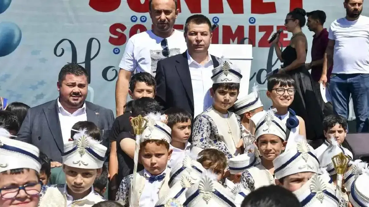 Ankara’da bin çocuk için sünnet şöleni