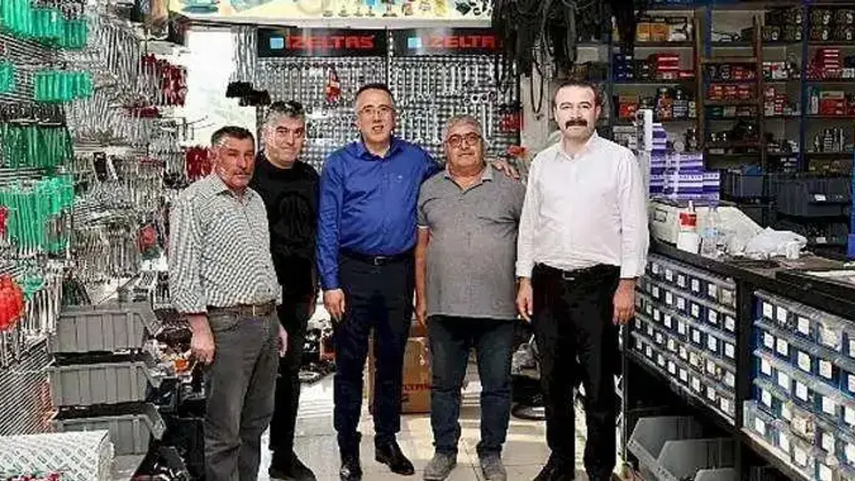 Başkan Savran, sanayi esnafını ziyaret etti