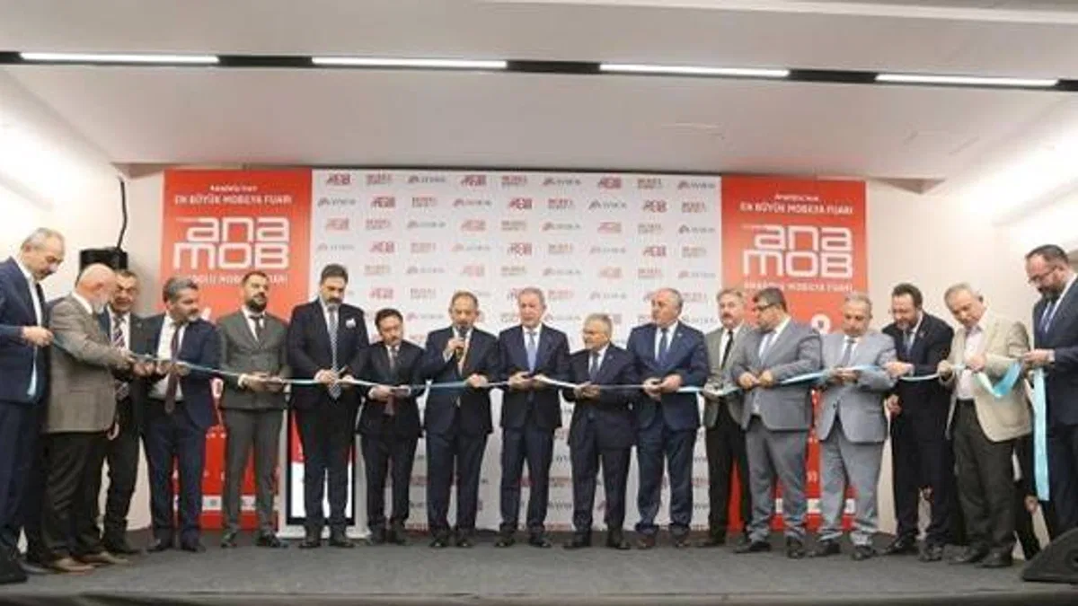 Anadolu Mobilya Fuarı kapılarını açtı