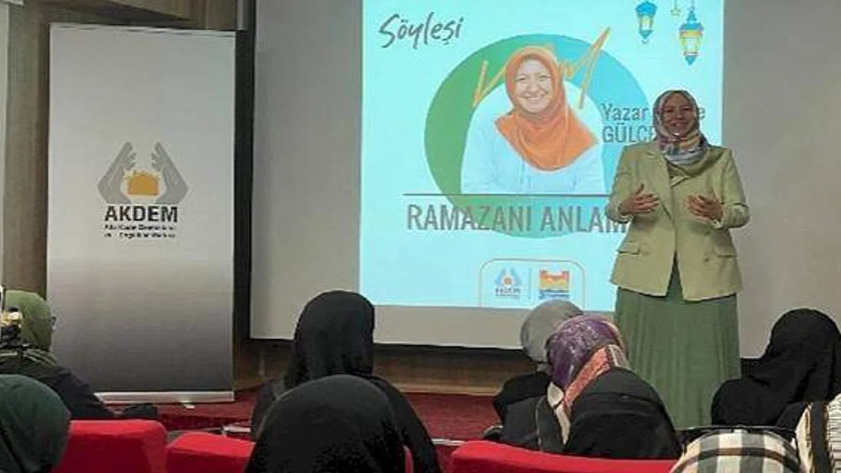 AKDEM Çocuklara 'Ramazan'ın Anlam ve Önemini Anlattı