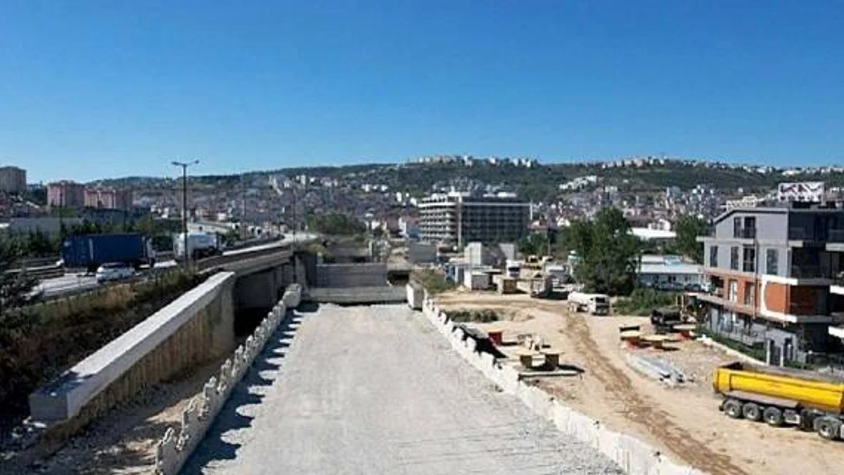 Solaklar Kavşağı'na 155 Adet Fore Kazık