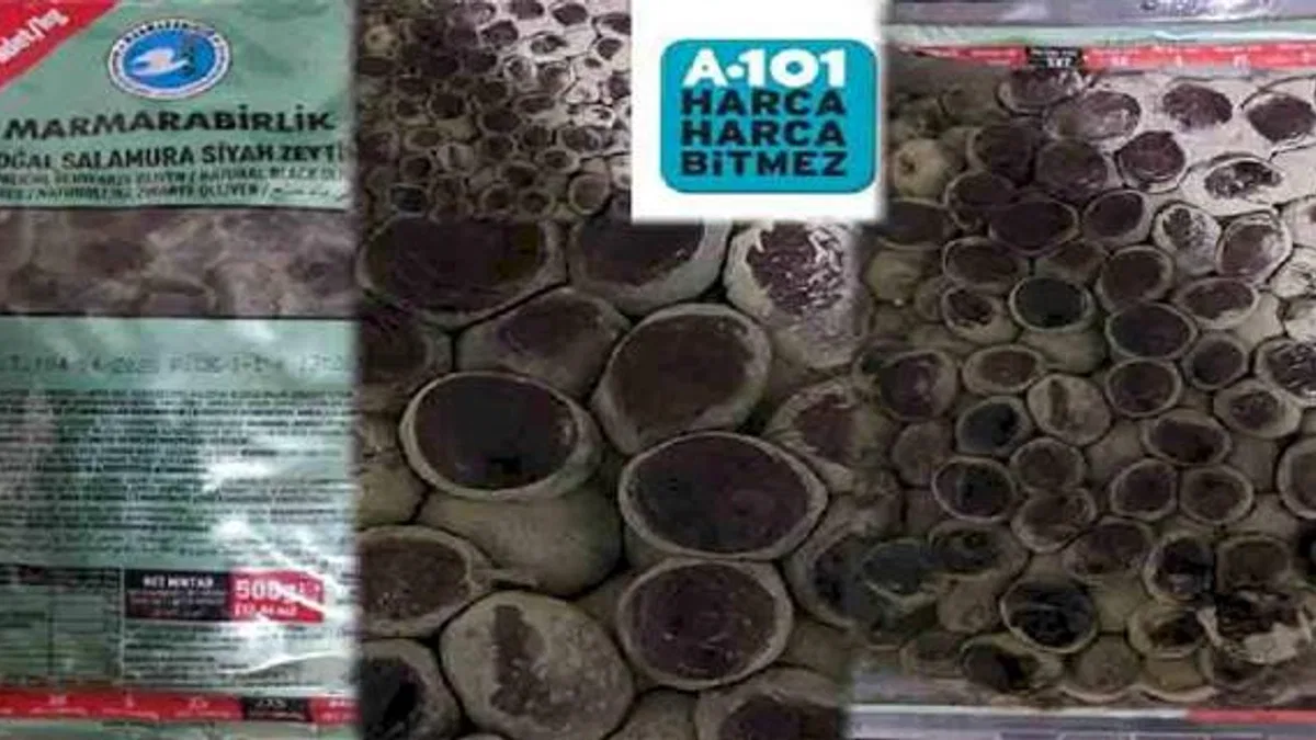 A101'den aldığı zeytin küflü çıktı